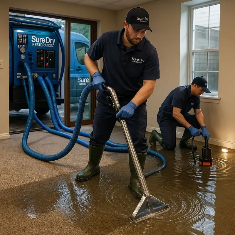 Water Extraction and Removal process in Cranbury, NJ